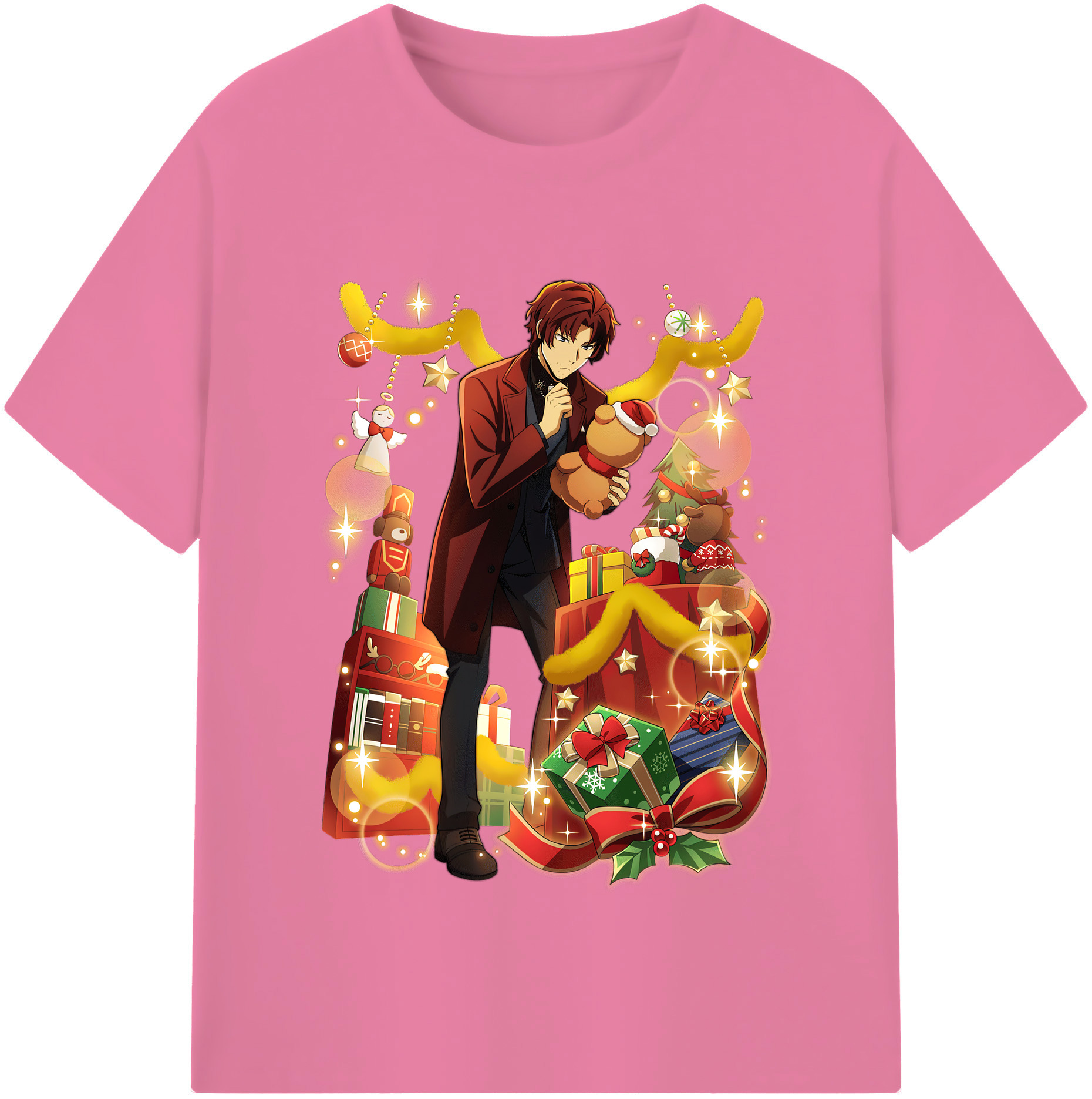 文豪ストレイドッグス Bungo Stray Dogs 綿100％半袖Tシャツ（フロントプリント）